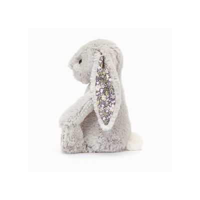 Jellycat Blossom Silver 'Bloom' Bunnies Australia | 496702BLM